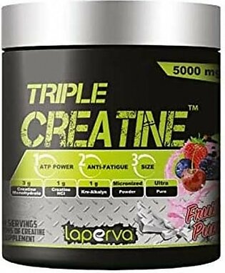 Laperva Triple Creatine Supplement Fruit Punch 390g