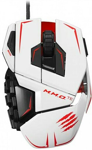Mad Catz M.M.O. TE Gaming Mouse for PC White