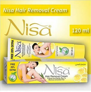 Nisa Hair Removal Cream Lemon 120ml