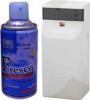 Kureshi Collections Automatic Air Freshener & Air Freshener 300ml Bottle White (0425)