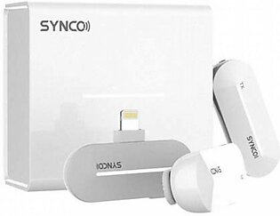 Synco Lightening Interface Dual Wireless Microphone System Pearl White (P2L)