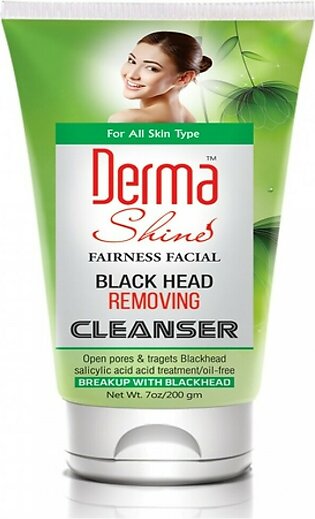 Derma Shine Blackhead Removing Cleanser 200gm