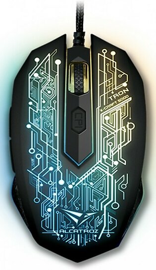 Alcatroz X-Craft PRO Tron Gaming Mouse (5000)