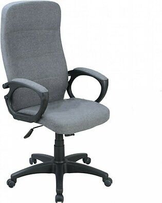 Boss Horizon High Back Revolving Chair Grey (B-524-LT-BK)