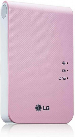 LG Portable Mobile Pocket Photo Printer Pink (PD241T)