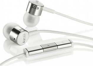 AKG K375 Premium High-Performance In-Ear Headphones - White