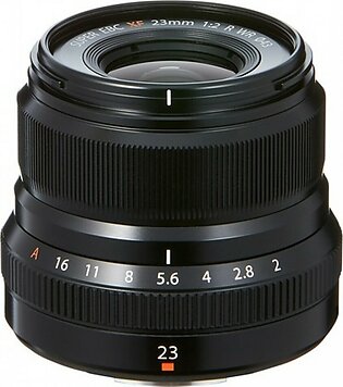 Fujifilm XF 23mm f/2 R WR Lens Black