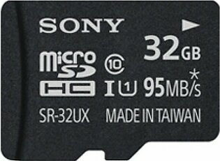 Sony 32GB High Speed microSDHC UHS-I Memory Card