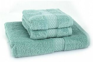 Home N You Fade Resistant Bath Towel Green Pack Of 3