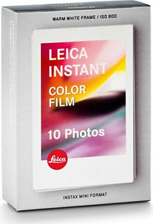 Leica Sofort Color Instant Film Pack 10 Exposures