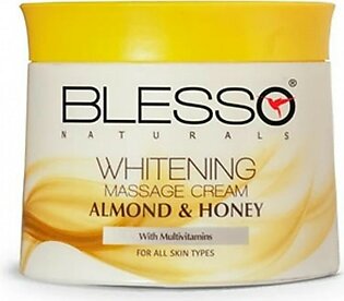 Blesso Whitening Massage Cream Almond & Honey - 500ml