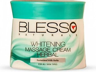 Blesso Herbal Whitening Massage Cream - 500ml