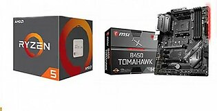 MSI B450 Tomahawk Max With AMD Ryzen 5 (2600) Combo Deal