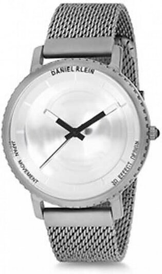Daniel Klein Stainless Steel Watch For Men Silver (DK12124-2)