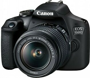 Canon EOS 1500D DSLR Camera with EF-S 18-55mm - MBM Warranty