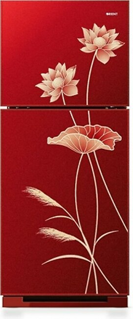 Orient Ruby Glance 260 Freezer-on-Top Refrigerator 9 Cu Ft Red (OR-5535 GL LGFD RD LV)