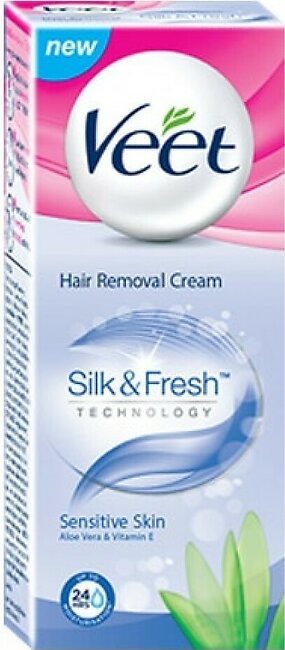 Veet Silk & Fresh Hair Removal Cream For Sensitive Skin 50gm