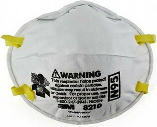 3M Particulate Respirator N95 Safe Guard Mask (8210)