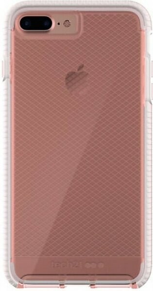 Tech21 Evo Check Rose Tint/White Case For iPhone 8 Plus