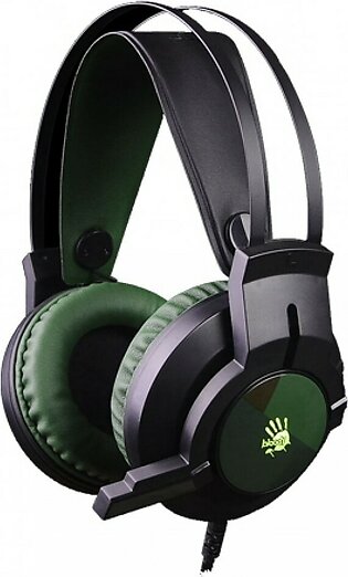 A4Tech Bloody J437 Over-Ear Gaming Headset Army Green