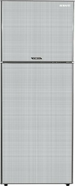 Waves Vista Freezer-On-Top Refrigerator Silver 11 Cu Ft (WR-3100)
