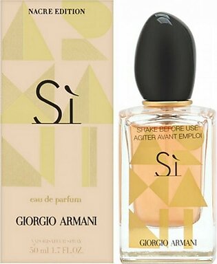 Giorgio Armani Si Nacre Edition Eau De Parfum For Women 100ml