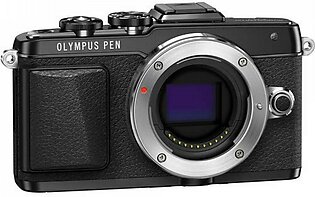 Olympus Black Mirrorless Micro Four Thirds Digital Camera (PEN E-PL7)
