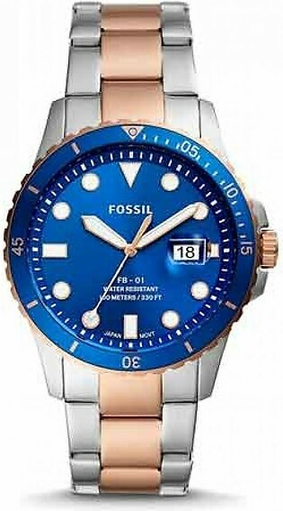 Fossil FB-01 Stainless Steel Men's Watch Two-Tone (FS5654)