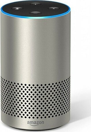 Amazon Echo 2nd Generation Smart Speaker Silver Finish