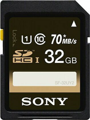 Sony 32GB UHS-I SDHC Memory Card (SF32UY2/TQ)