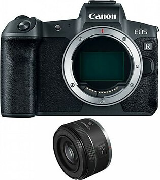 Canon EOS R Mirrorless Digital Camera With RF 50mm F1.8 STM