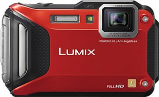 Panasonic Lumix DMC-TS6 Digital Camera Red