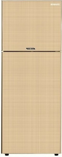 Waves Vista Freezer-On-Top Refrigerator Beige 11 Cu Ft (WR-3100)