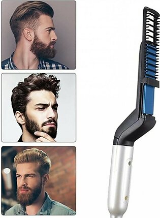 The Smart Shop Hair & Beard Straightener Comb For Men (0678)