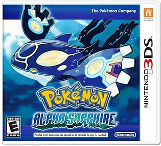 Pokemon Alpha Sapphire Game For Nintendo 3DS