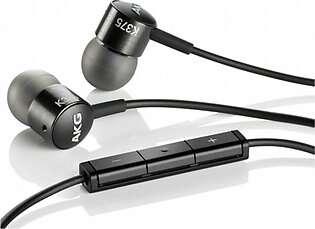AKG K375 Premium High-Performance In-Ear Headphones Black