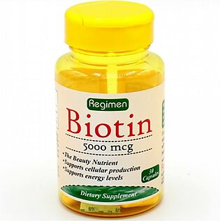 Best Solution Biotin 5000 mcg Dietry Supplement