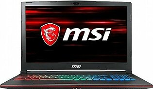 MSI GP63 Leopard-041 15.6" Core i7 8th Gen GeForce GTX 1050 Ti Gaming Notebook