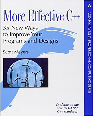 More Effective C++ Book 1st Edition