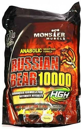Russian Bear Nutrition Weight Gainer 2.20 Lbs Vanila