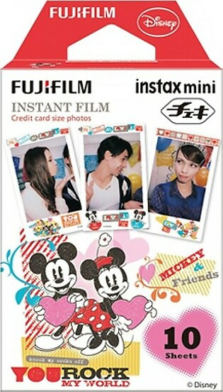Fujifilm Instax Mini Micky and Friends Instant Film 10 Photos Pack