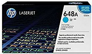 HP 648A Laserjet Toner Cartridge Cyan (CE261A)