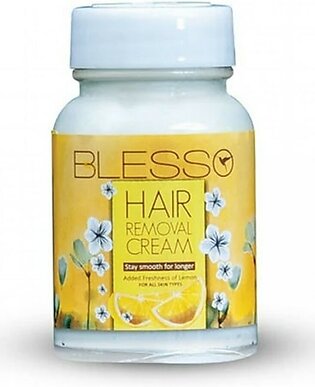 Blesso Hair Removing Cream Jar Lemon