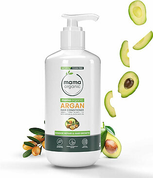 Argan Hair Conditioner For Damage Repair & Hair Growth With Argan & Avocado Oil - Natural & Toxin Free - 250ml