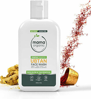 Ubtan Face Wash For Skin Glow & Tan Removal With Turmeric & Saffron - Natural & Toxin Free - 60ml