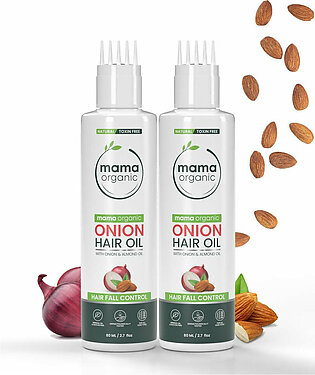 Onion Hair Oil 80ml Combo For Control Hair Fall - Natural & Toxin-Free