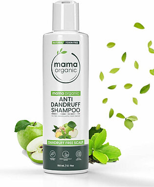 Anti-Dandruff Shampoo For Dandruff & Shiny Hairs With Tea Tree, Ginger & Apple Cider Vinegar - Natural & Toxin Free - 150ml