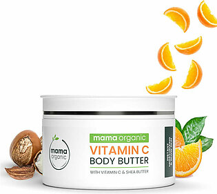 Vitamin C Body Butter Instant moisturizing & Glow Skin With Vitamin C  & Shea Butter - Natural & Toxin Free - 100g