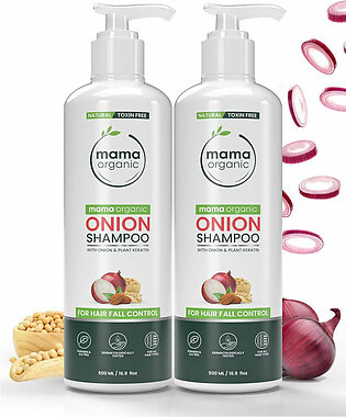 Onion Hair Shampoo 450ml Combo For Hair Fall Control - Natural & Toxin-Free