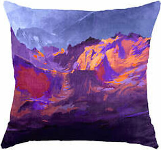 SuperSoft Purple Abstract Design